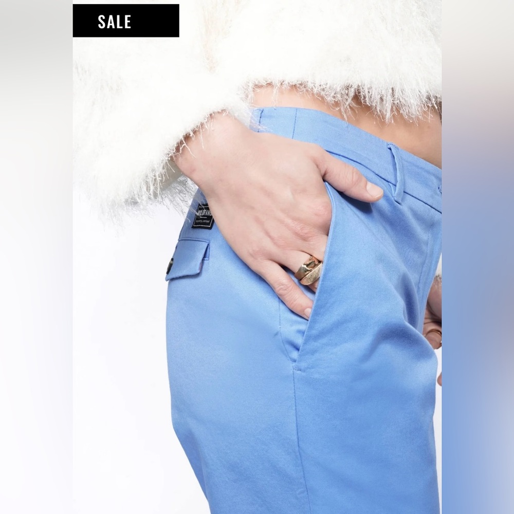 The Essential Trouser in Periwinkle - Picture 5 of 6